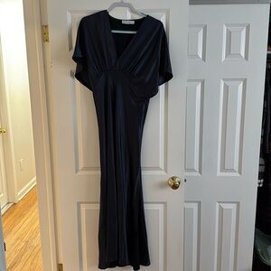 Petal & Pup RICKI MAXI DRESS - MIDNIGHT INDIGO